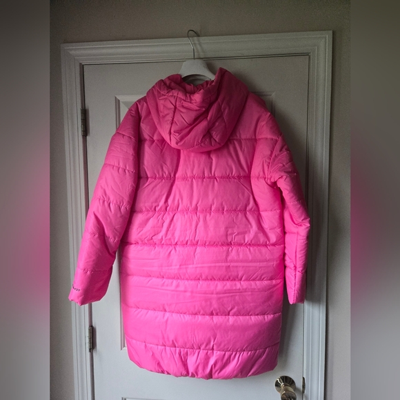 Nike Womens sz Small NWT Bright Pink Puffer - Picture 11 of 16